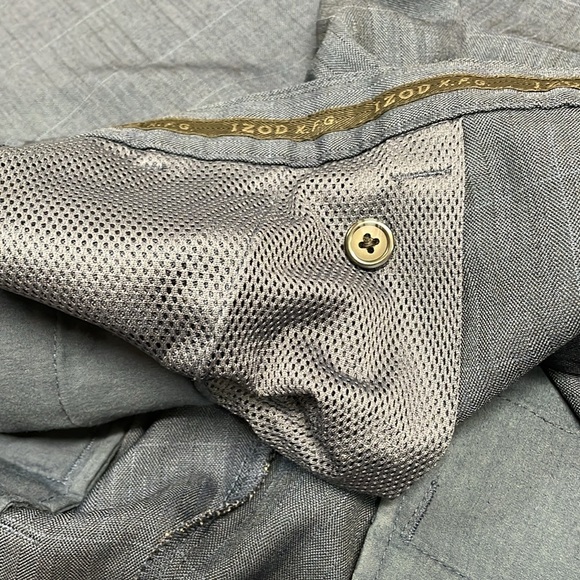 Izod XFG Performance Golf Shorts Flat Front Navy 38 - Picture 11 of 13